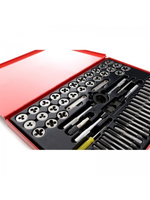 Vītņurbju un vītņgriežu komplekts 60 gab. (KD10251)